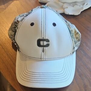 Game Guard Camo Baseball Cap Logo Centex Materials Beige